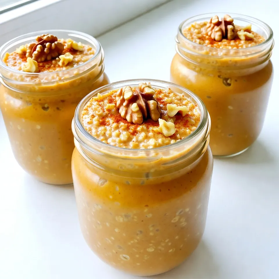 Pumpkin Pie Overnight Oats Tasty and Easy Recipe