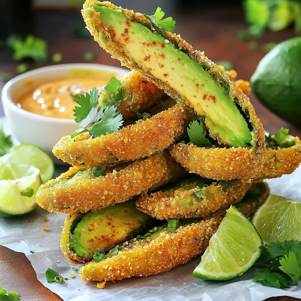 Air Fryer Crispy Avocado Fries Easy and Tasty Snack