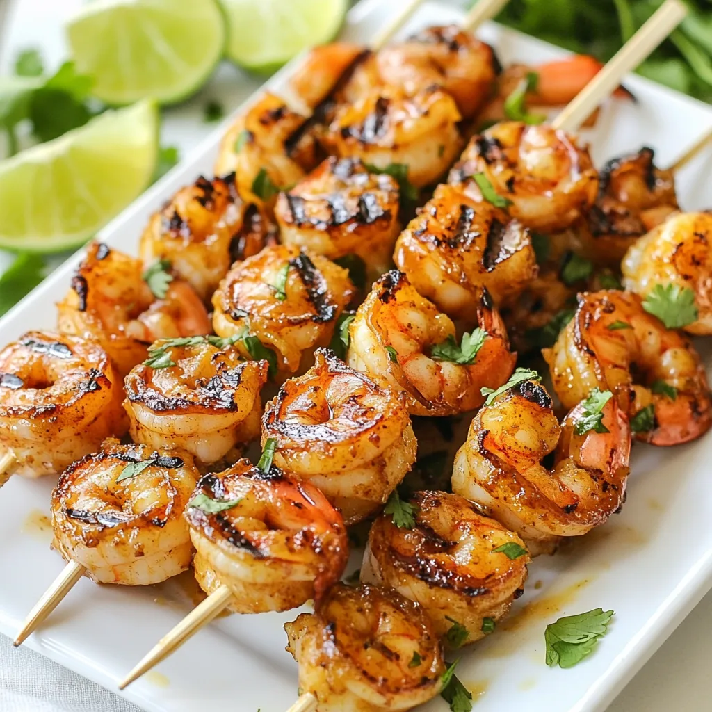Chili Lime Grilled Shrimp Delightful Easy Recipe