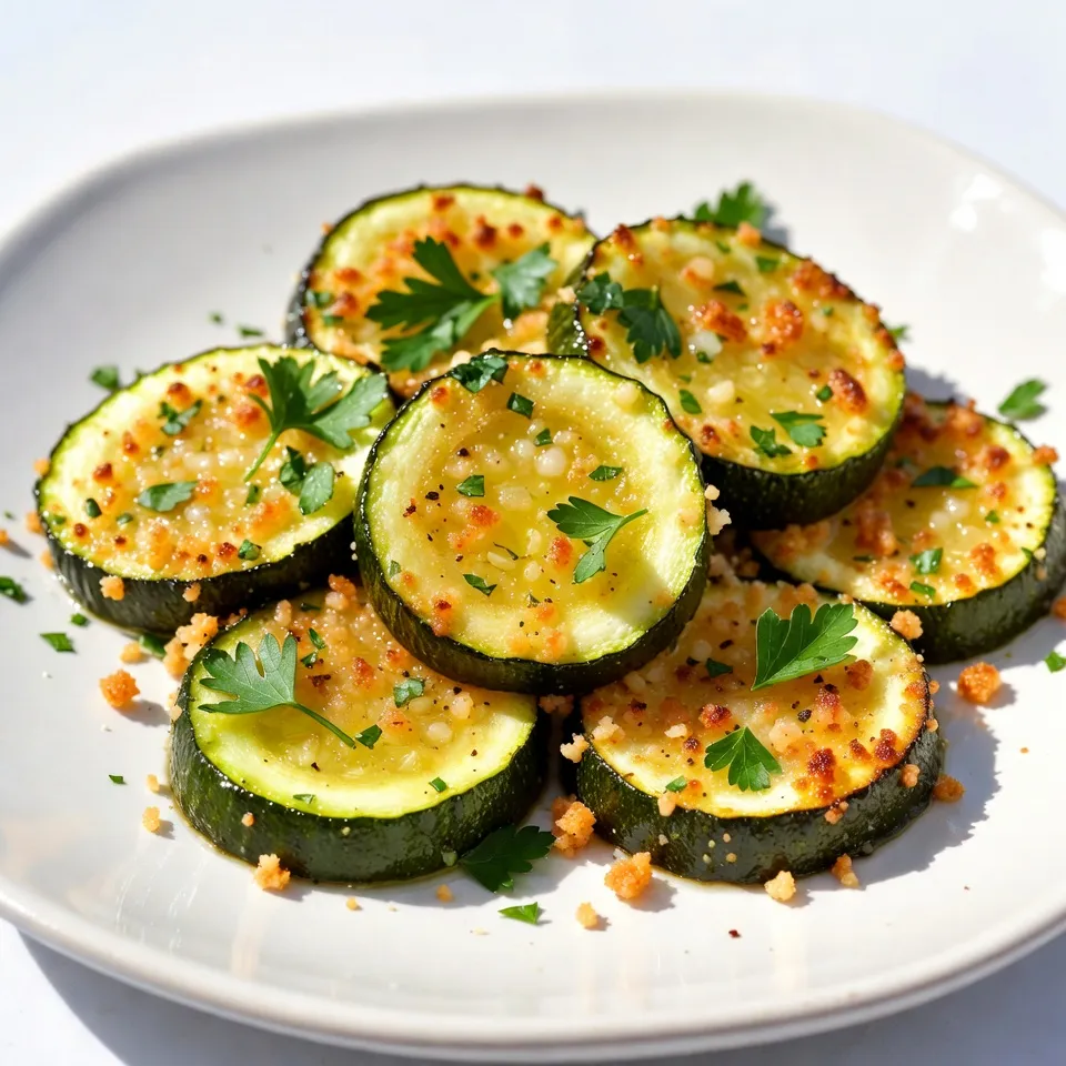 Baked Parmesan Crusted Zucchini Flavorful and Easy Dish