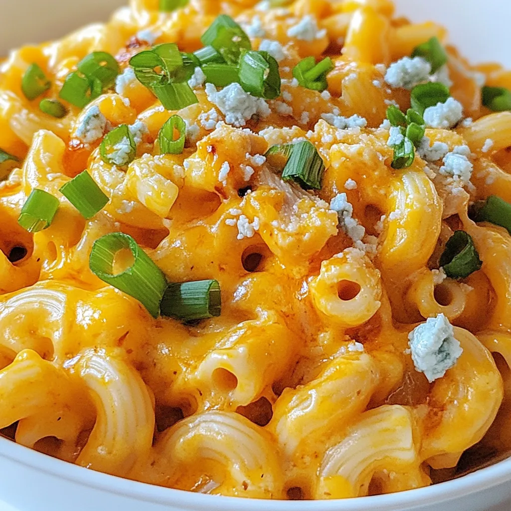 Buffalo Chicken Mac and Cheese Delightful Comfort Meal