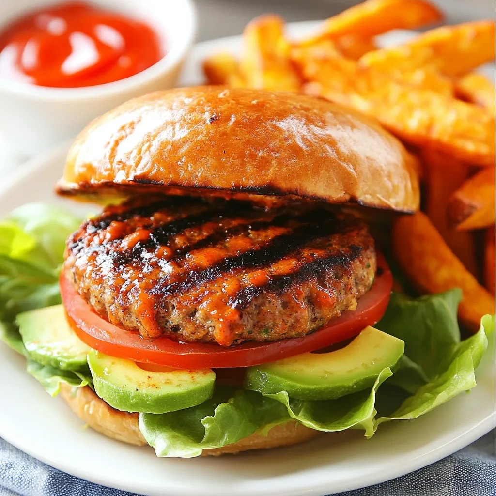 Spicy Cajun Turkey Burgers Tasty and Juicy Treat
