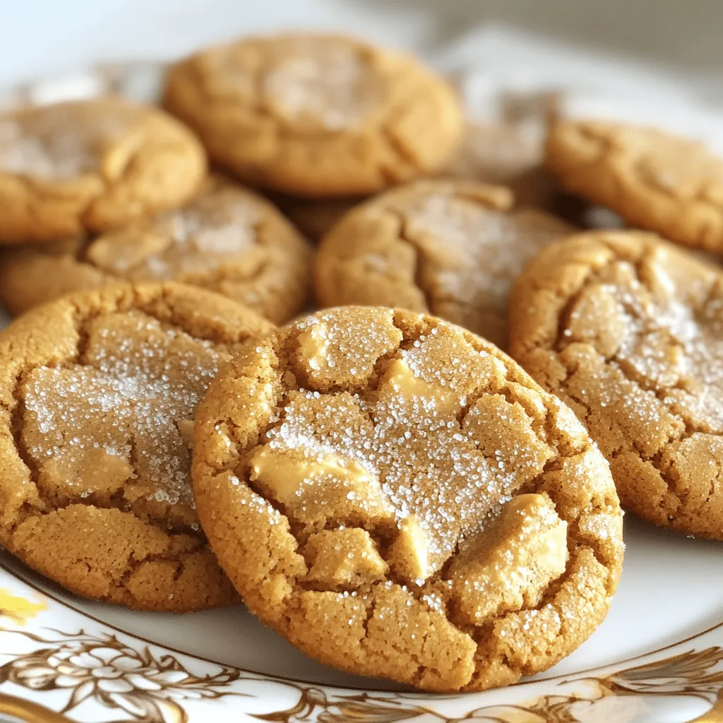 Chewy Molasses Ginger Cookies Delightful and Simple