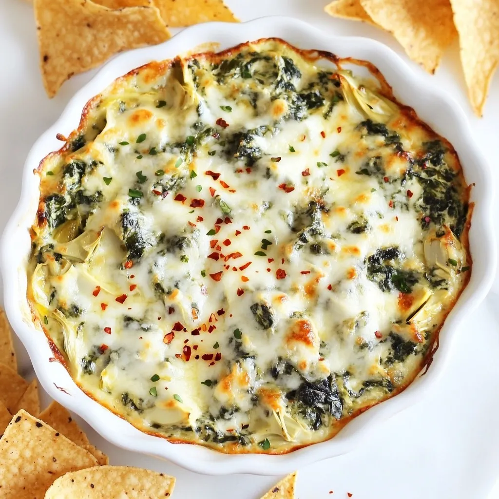 Creamy Spinach Artichoke Dip Tasty and Easy Recipe