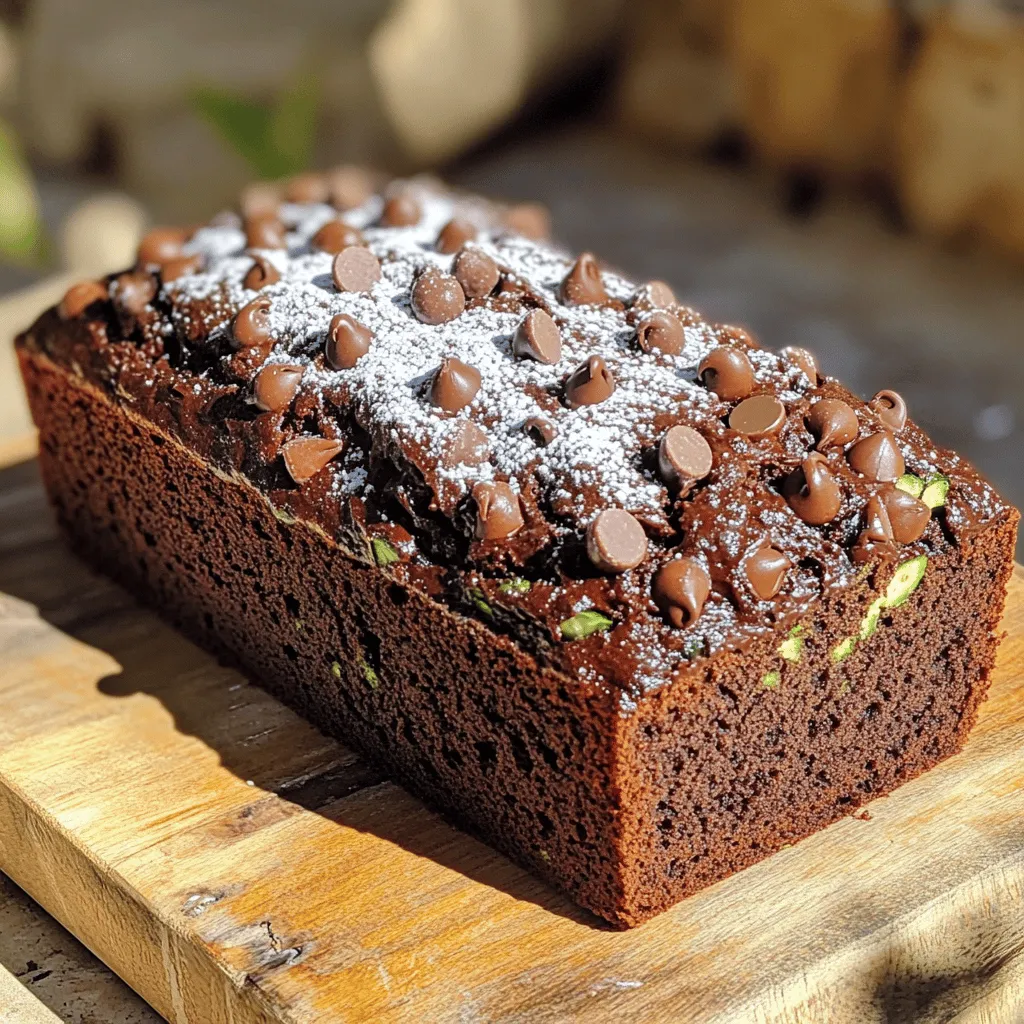 Delicious Double Chocolate Zucchini Bread Recipe