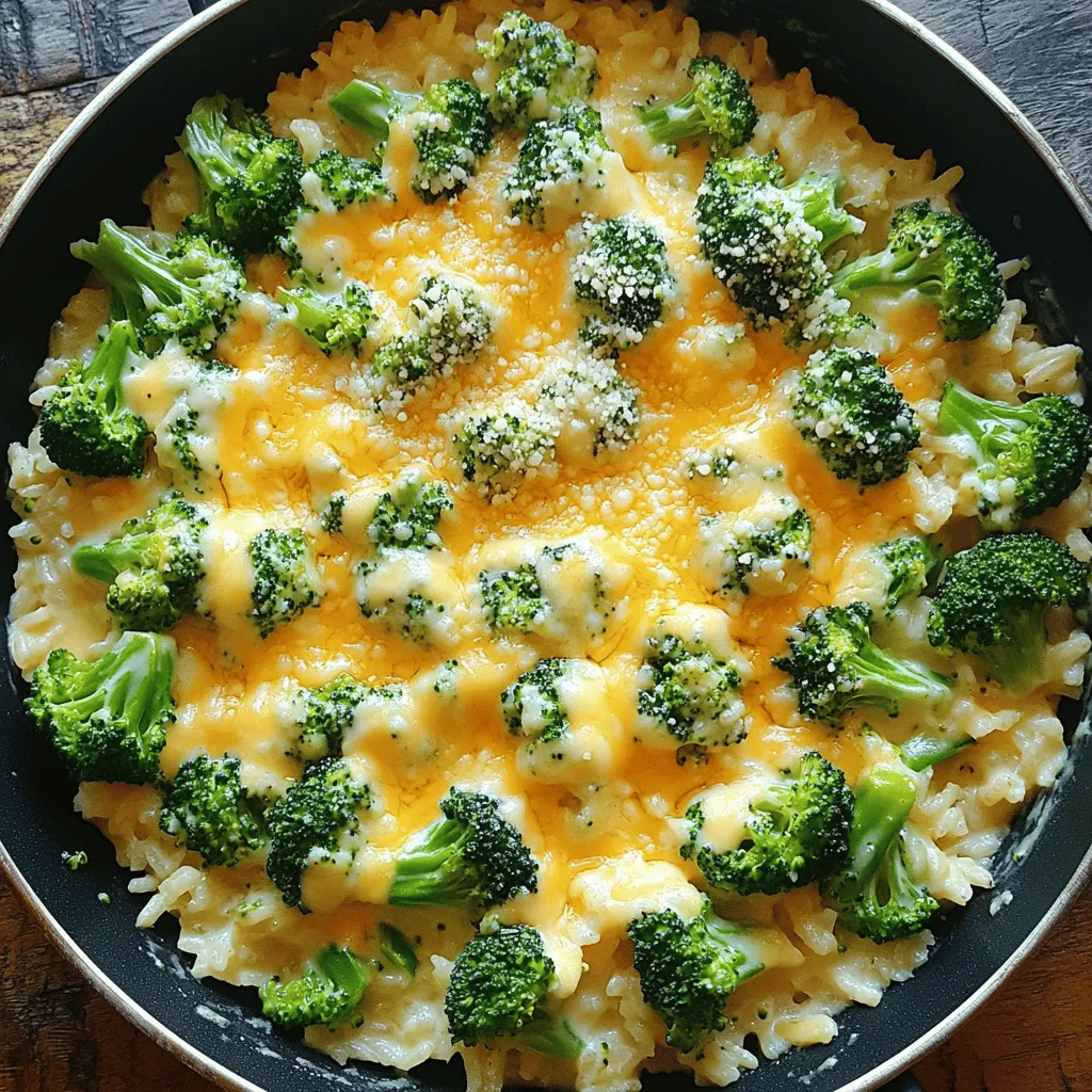 Cheesy Broccoli Rice Skillet Flavorful Comfort Meal