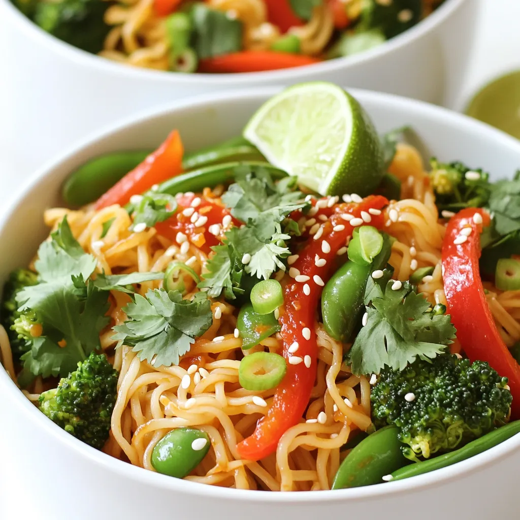 Chili Garlic Noodle Bowls Tasty and Simple Meal