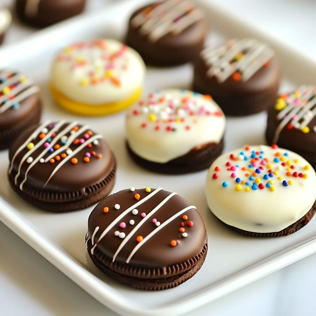 Chocolate Covered Oreos Delightful Easy Treat