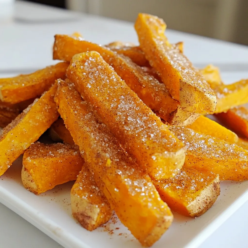 Cinnamon Sugar Sweet Potato Fries Delightful Snack