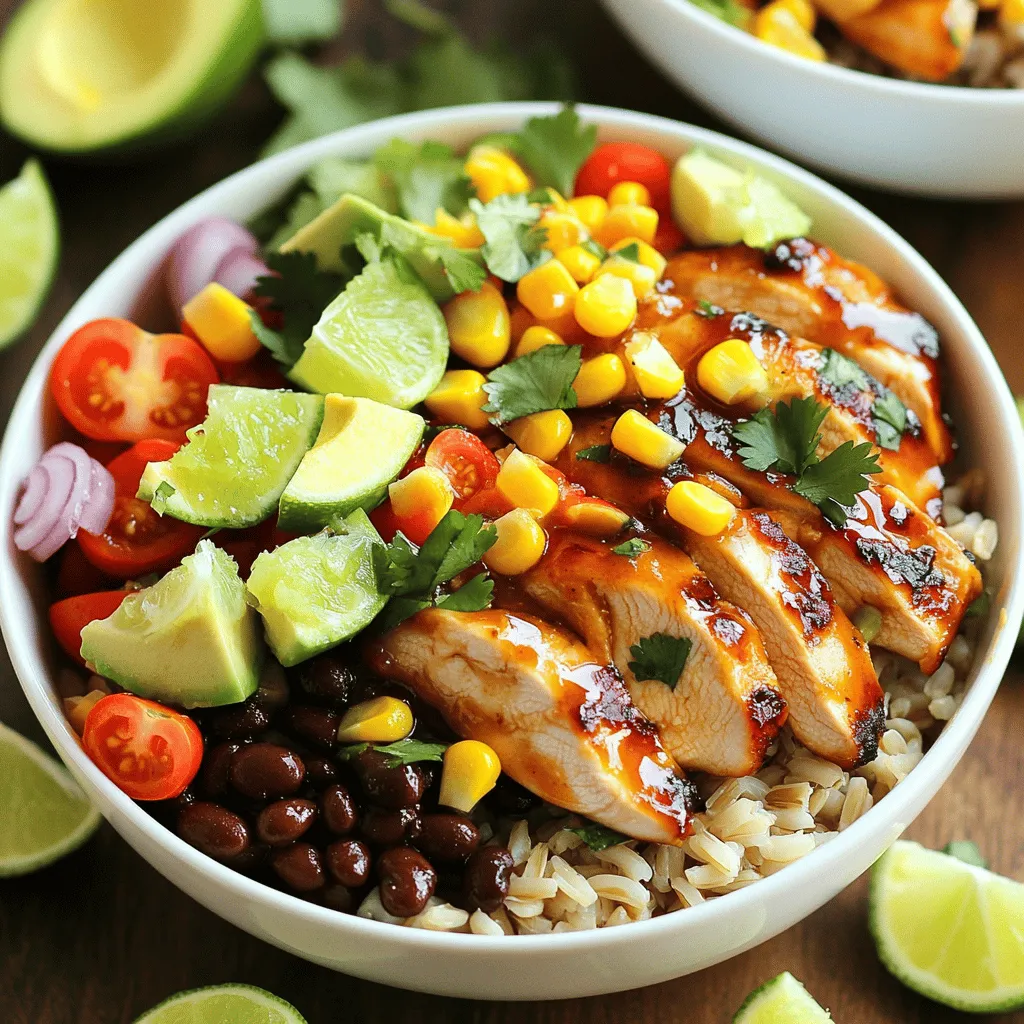 Honey Lime Chicken Taco Bowls Flavorful and Fun Meal