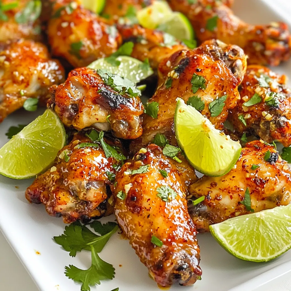 Chili Lime Chicken Wings Flavorful and Simple Dish