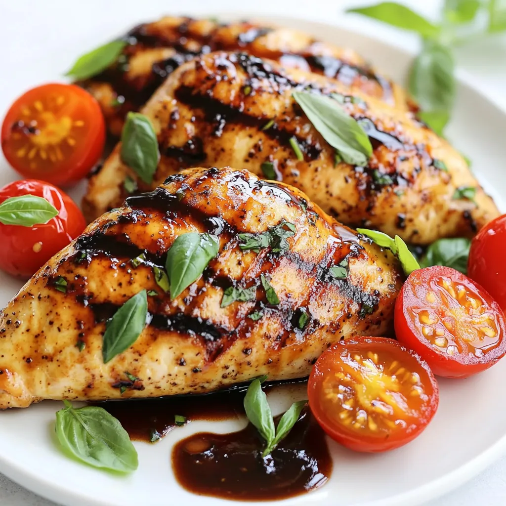 Balsamic Glazed Chicken Juicy and Flavorful Delight