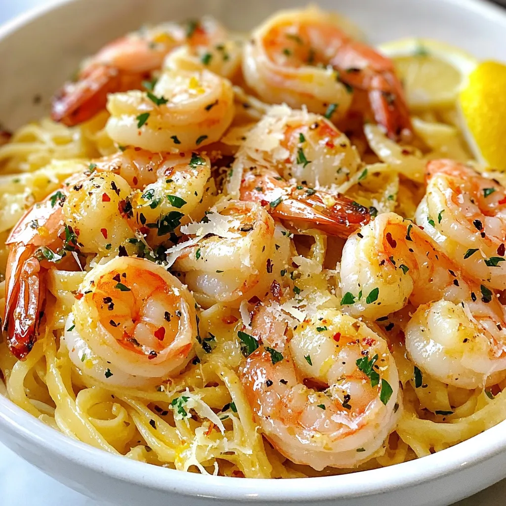 Garlic Butter Shrimp Scampi Easy Dinner Delight