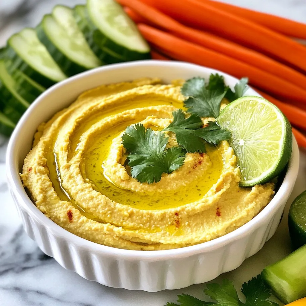 Jalapeno Lime Hummus Zesty and Flavorful Dip
