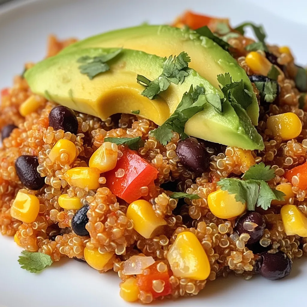 Tex Mex Quinoa Skillet Flavorful and Easy Meal