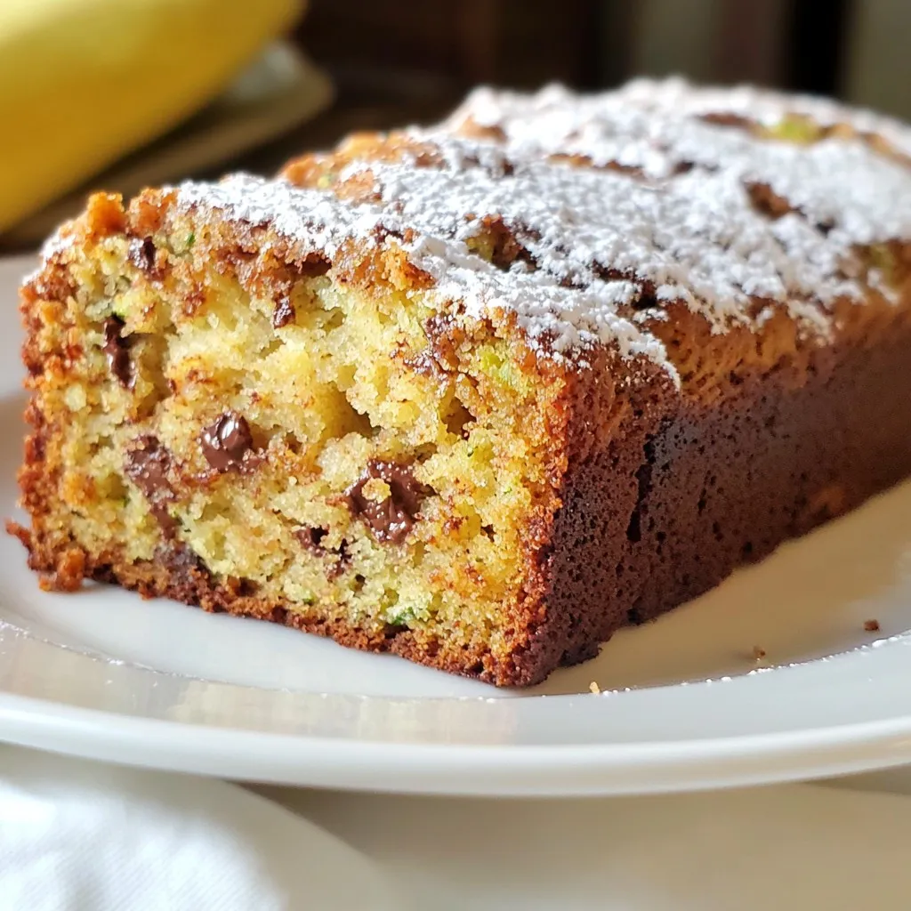 Chocolate Chip Zucchini Bread Rich and Moist Recipe