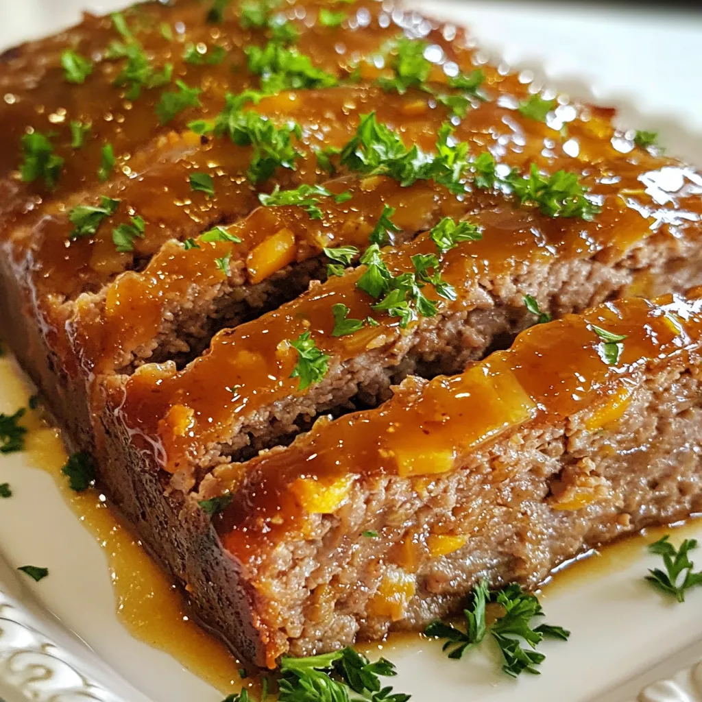 Honey Garlic Glazed Meatloaf Flavorful and Easy Recipe
