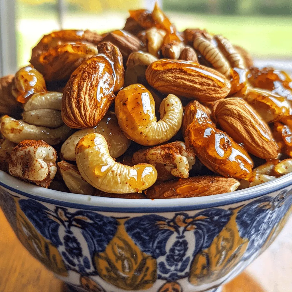 Sriracha Honey Roasted Nuts Crunchy and Flavorful Treat