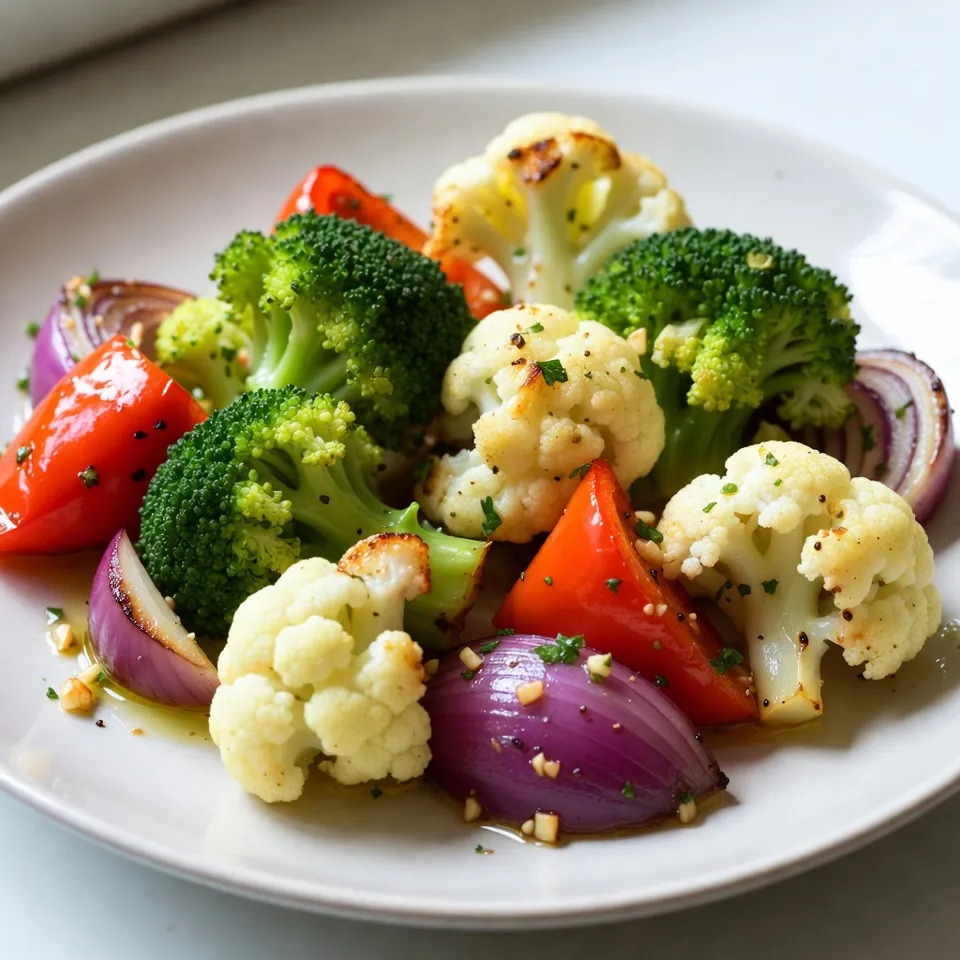 Garlic Herb Roasted Vegetables Flavorful and Easy Dish