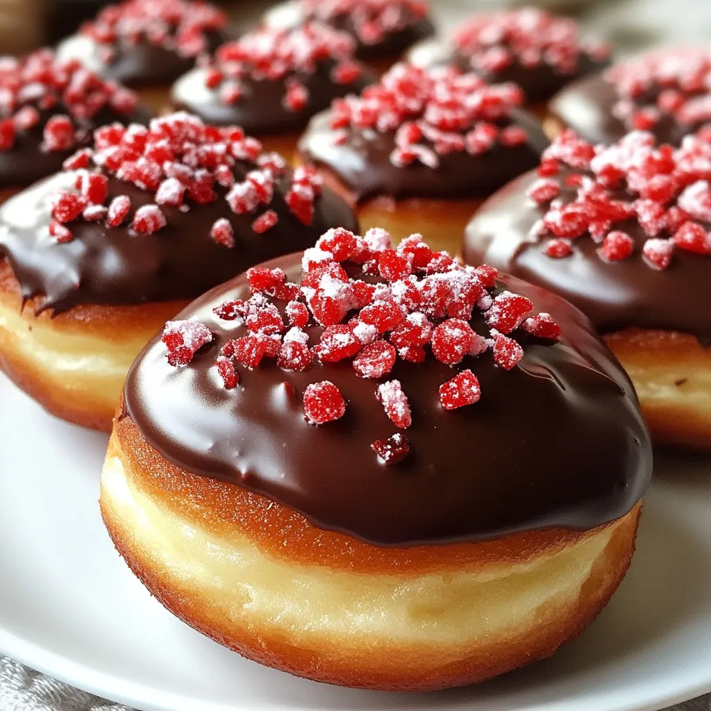 Peppermint Chocolate Doughnuts Irresistible Holiday Treat
