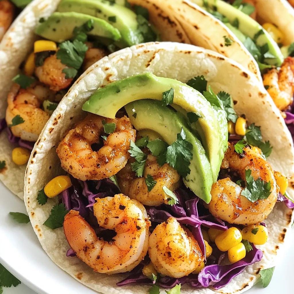 Spicy Cajun Shrimp Tacos Tasty and Easy Recipe