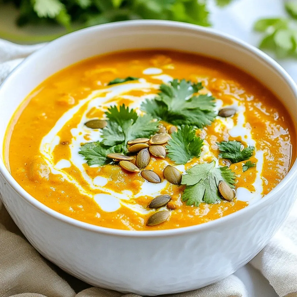 Curried Lentil Sweet Potato Soup Flavorful and Easy Recipe
