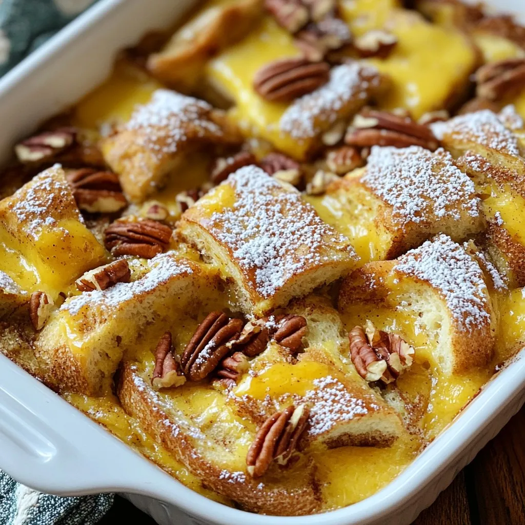 Maple Cinnamon French Toast Casserole Simple Dish