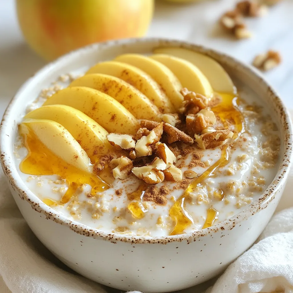Apple Cinnamon Overnight Oats Delicious and Easy Meal