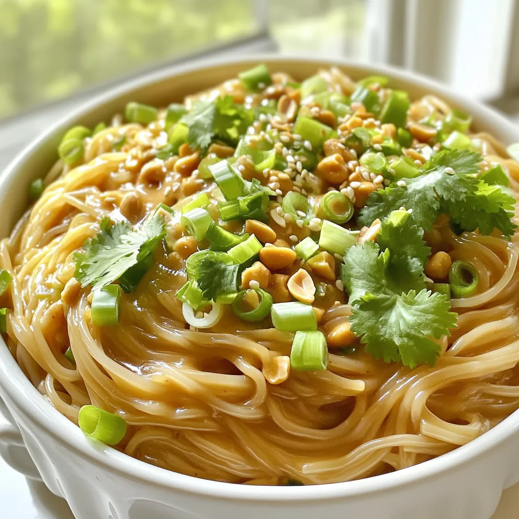 Minute Garlic Chili Peanut Noodles Quick and Easy Meal