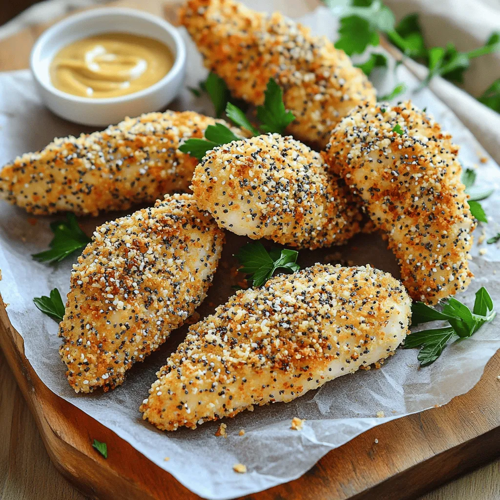 Air Fryer Everything Bagel Chicken Tenders Recipe