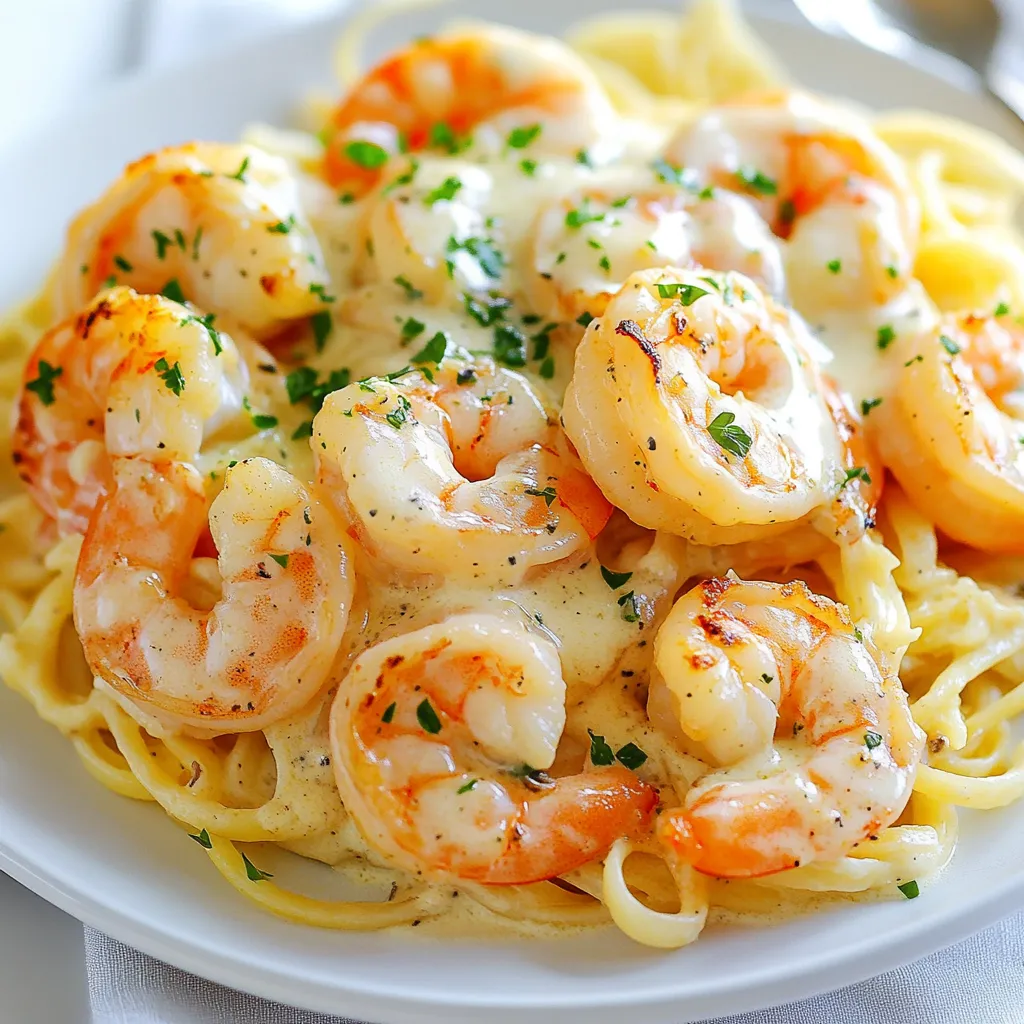 Creamy Garlic Parmesan Shrimp Flavorful and Easy Meal