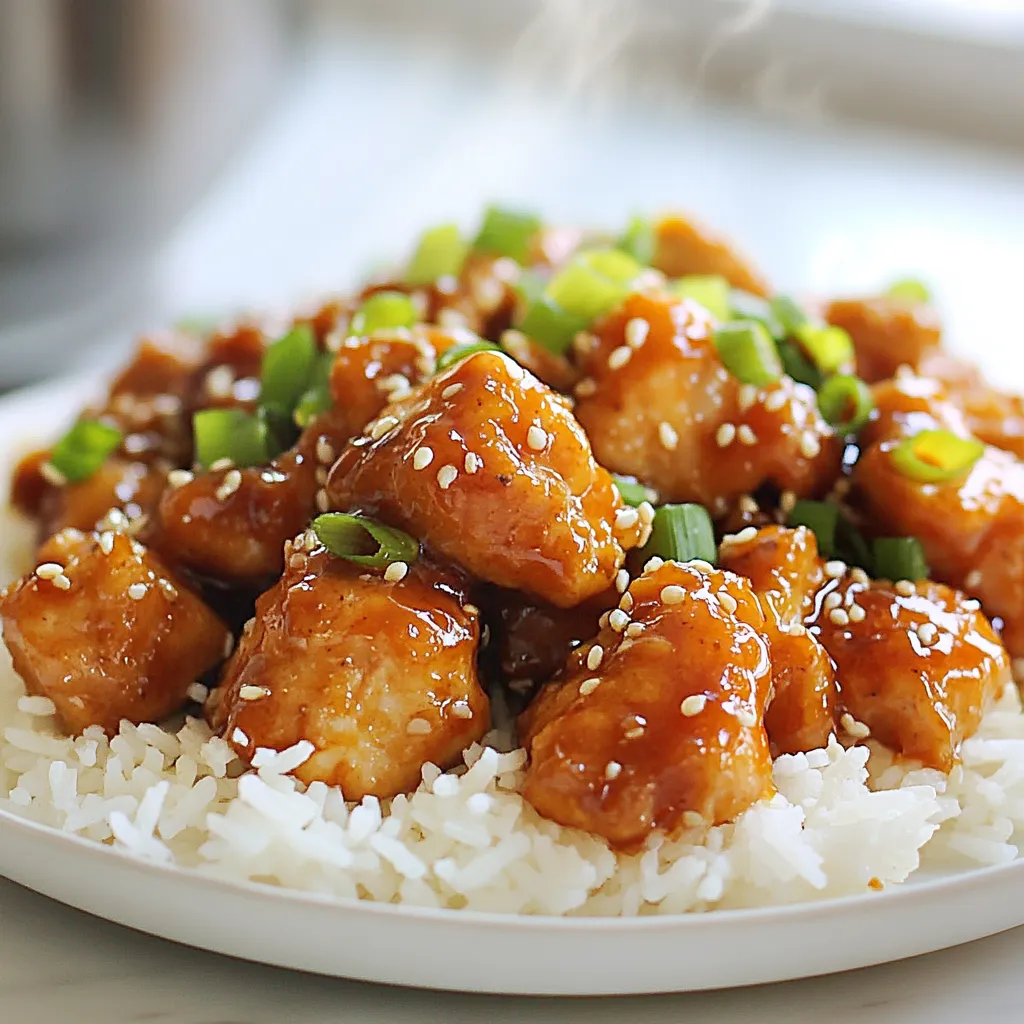 Honey Garlic Sesame Chicken Quick and Tasty Recipe