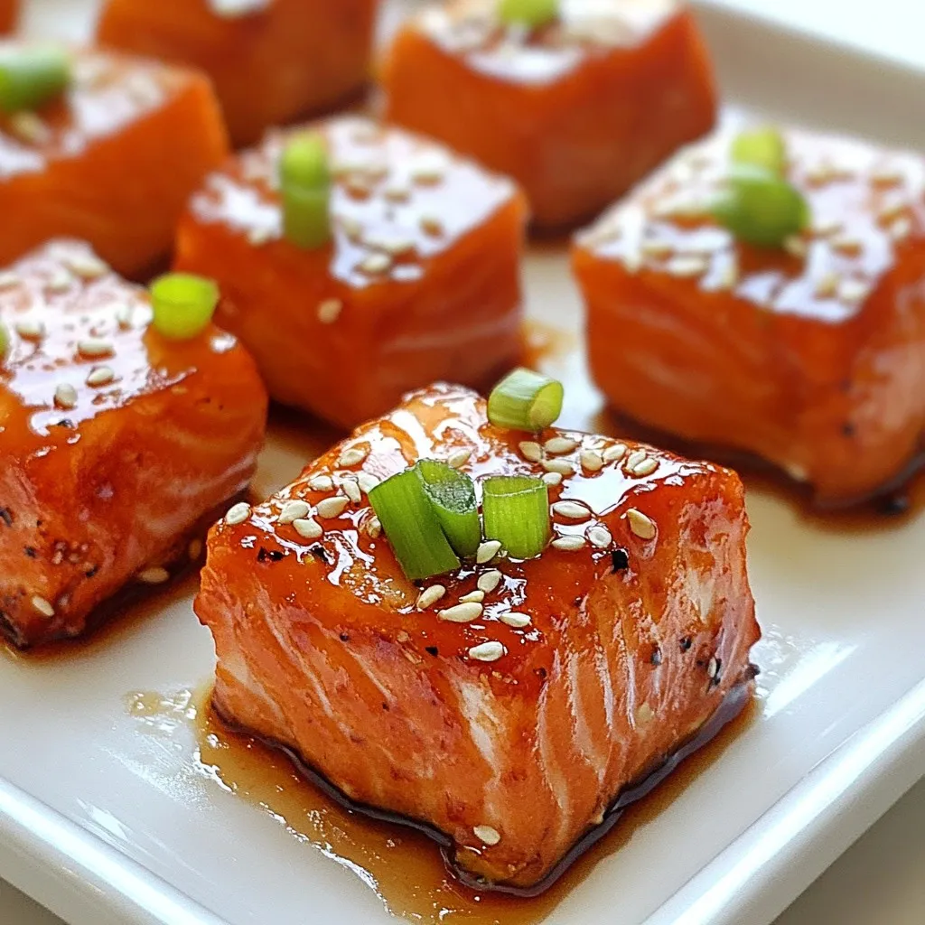 Maple Glazed Salmon Bites Flavorful and Easy Recipe