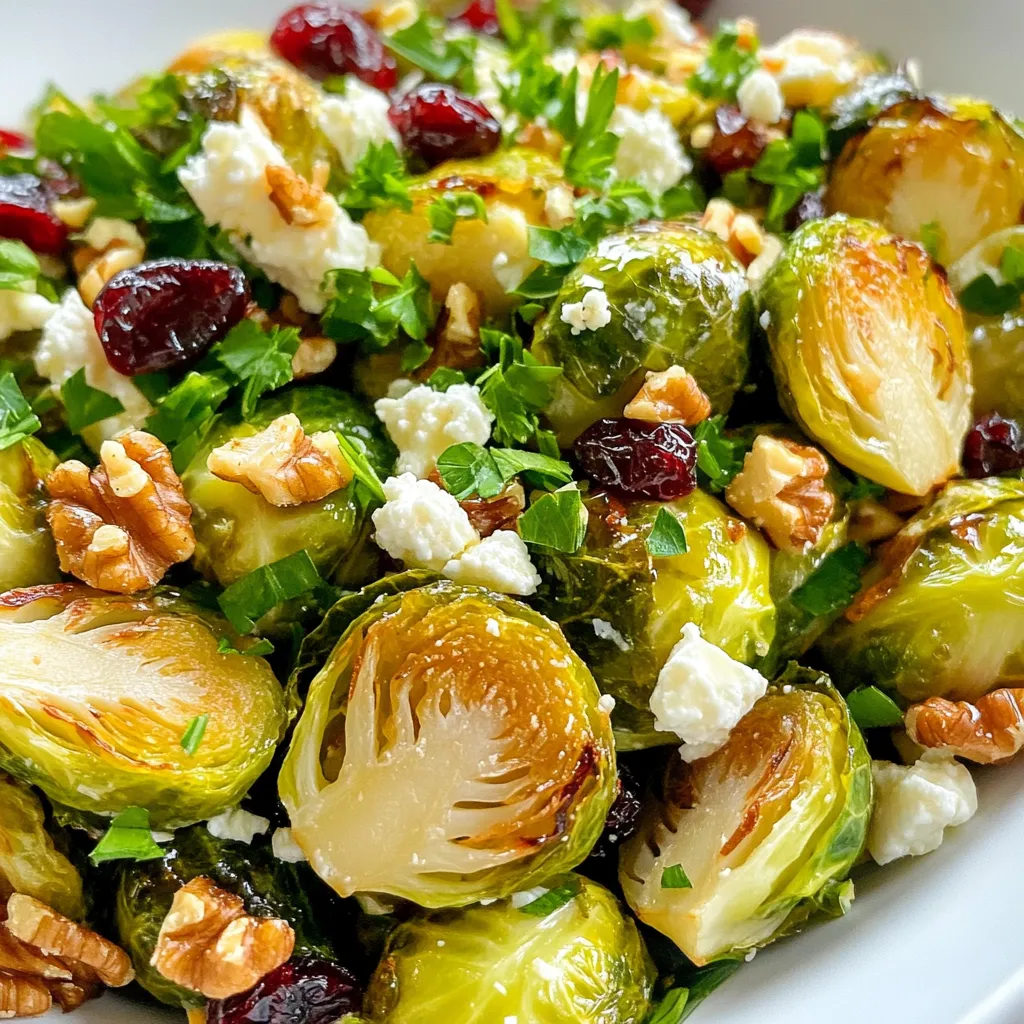 Honey Mustard Brussel Sprouts Salad Flavorful Delight