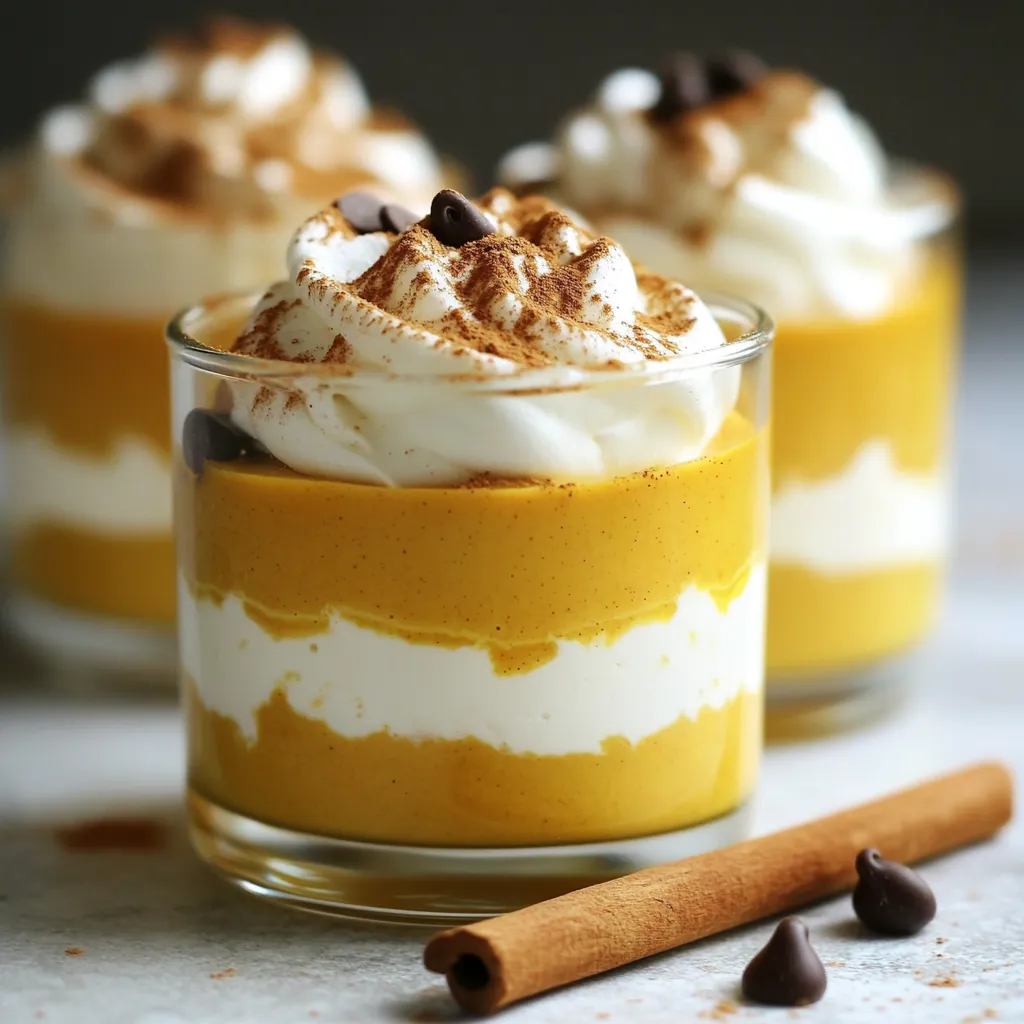 Pumpkin Spice Latte Mousse Cups Delightful Fall Treat