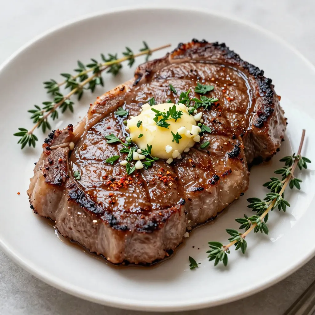 Garlic Herb Butter Steak Juicy and Flavorful Delight