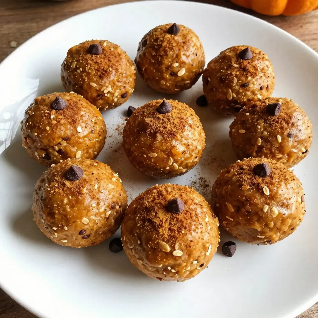 Pumpkin Spice Energy Balls Tasty and Nutritious Snack