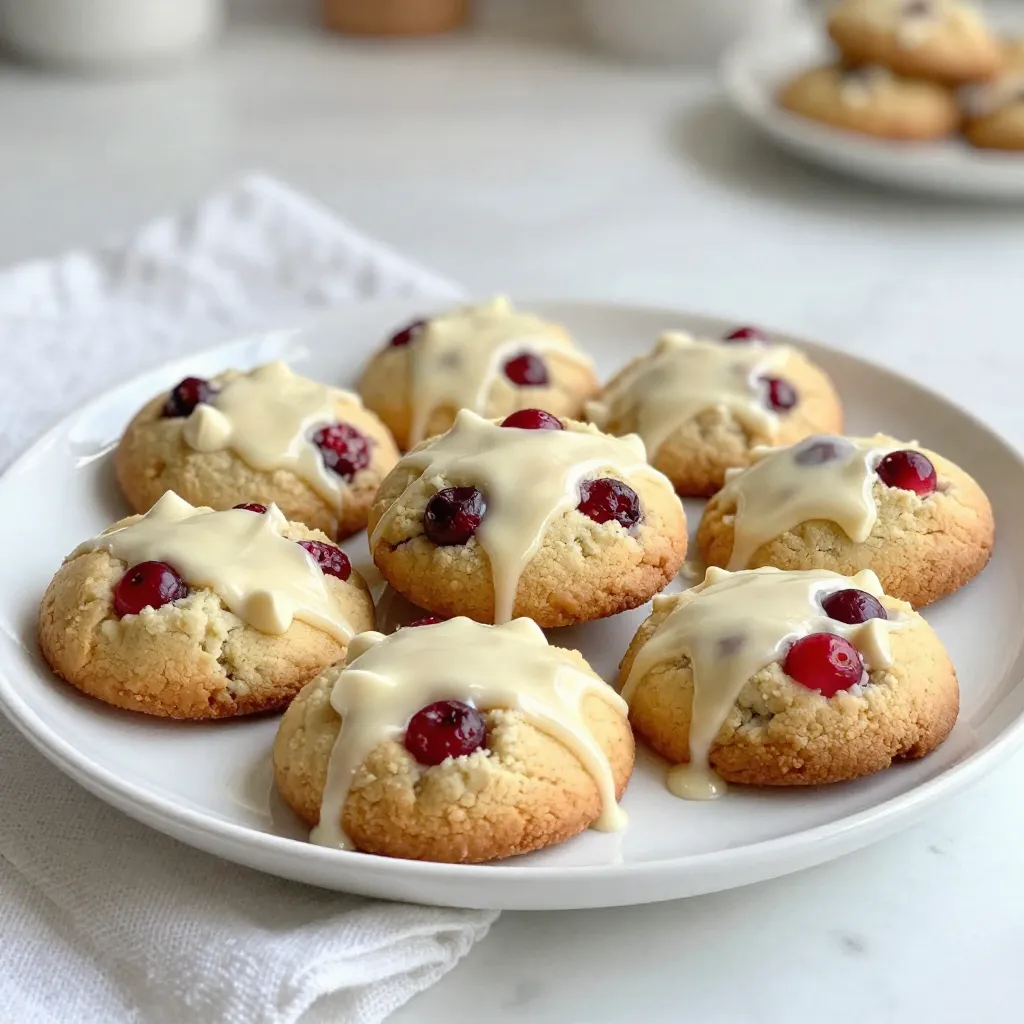 Cranberry White Chocolate Shortbread Delightful Treat