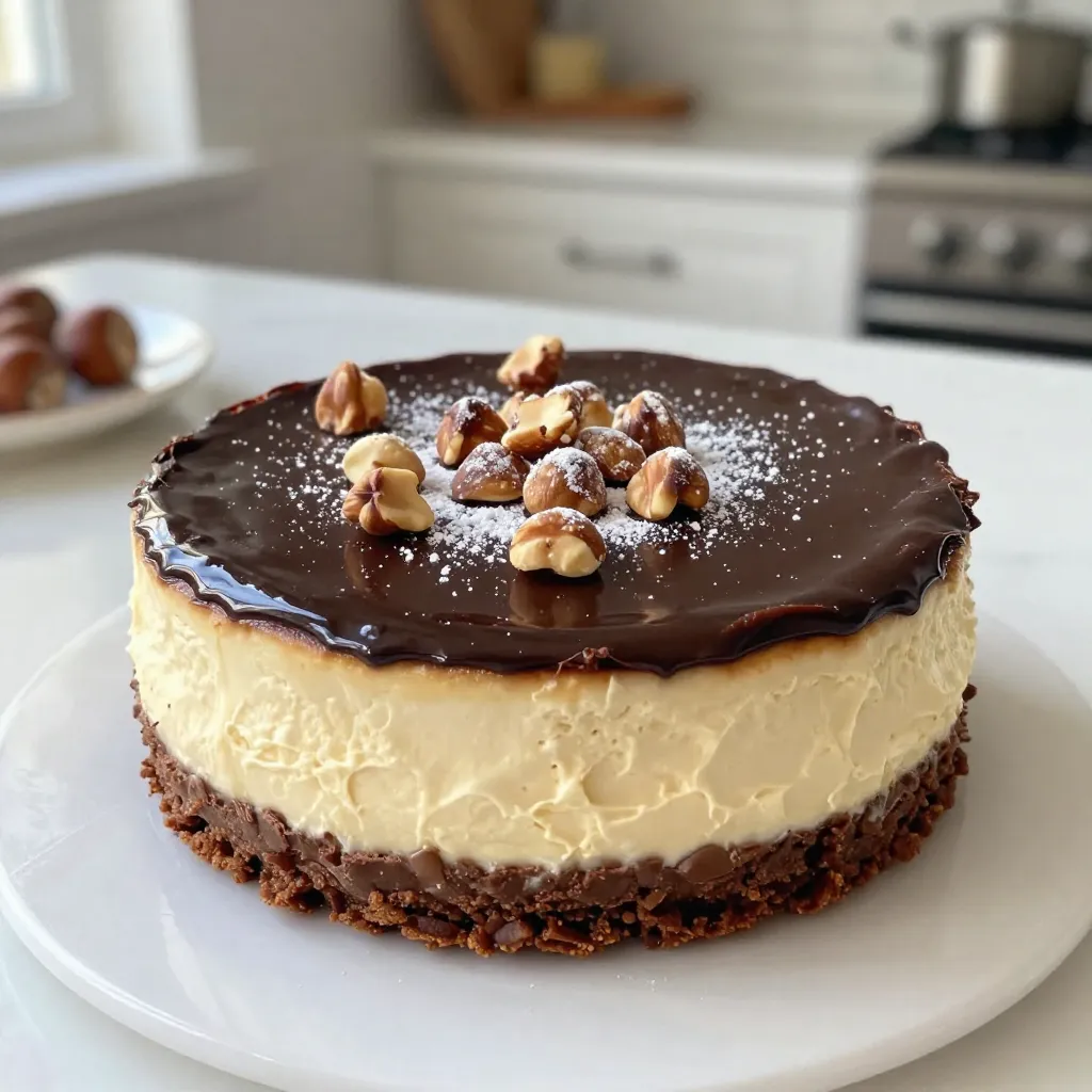 Chocolate Hazelnut Cheesecake Rich and Indulgent Treat