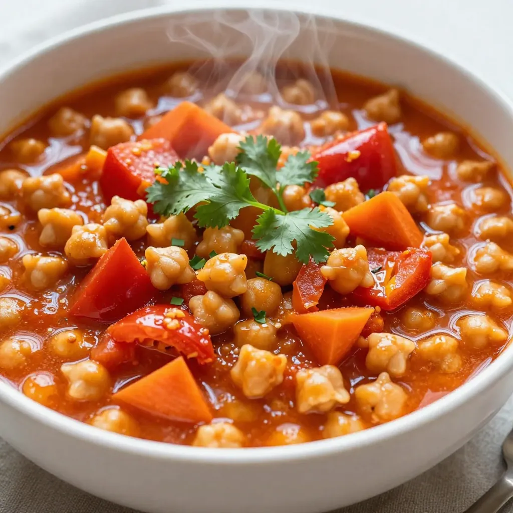 Spicy Harissa Chickpea Stew Cozy and Rich Comfort Food