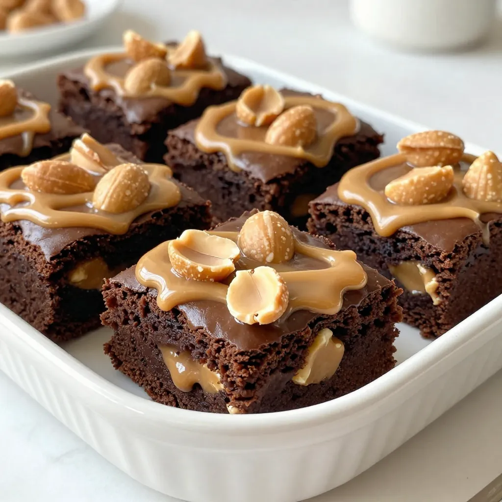 Peanut Butter Cup Brownies Decadent and Easy Recipe