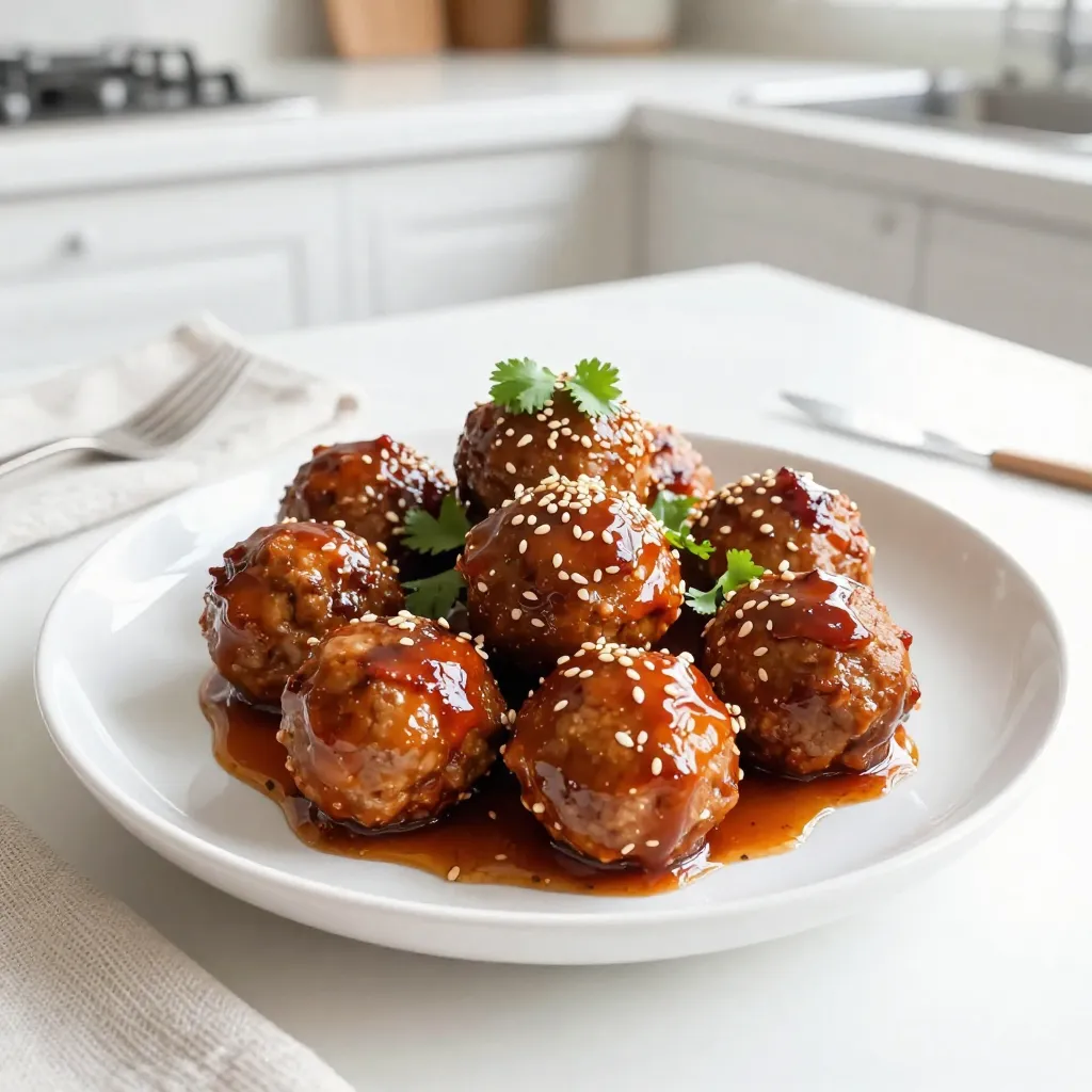 Sweet Chili Glazed Meatballs Easy and Flavorful Recipe