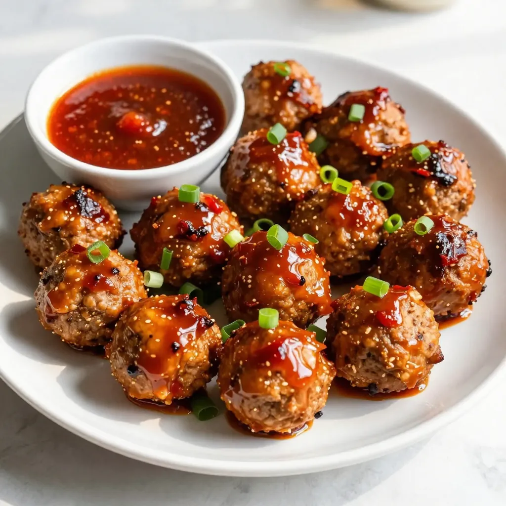 Sweet Chili Turkey Meatballs Easy and Flavorful Recipe