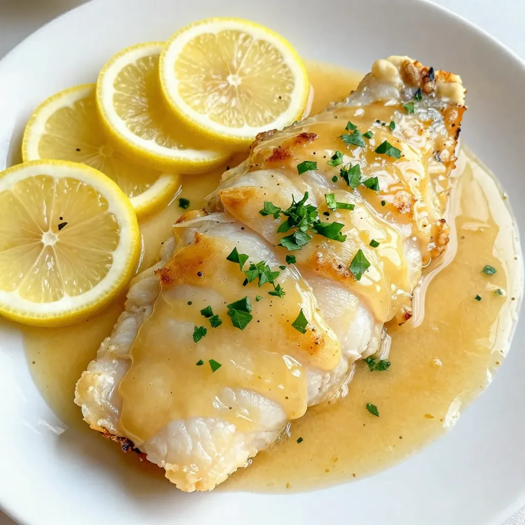 Lemon Garlic Butter Cod Flavorful and Easy Recipe