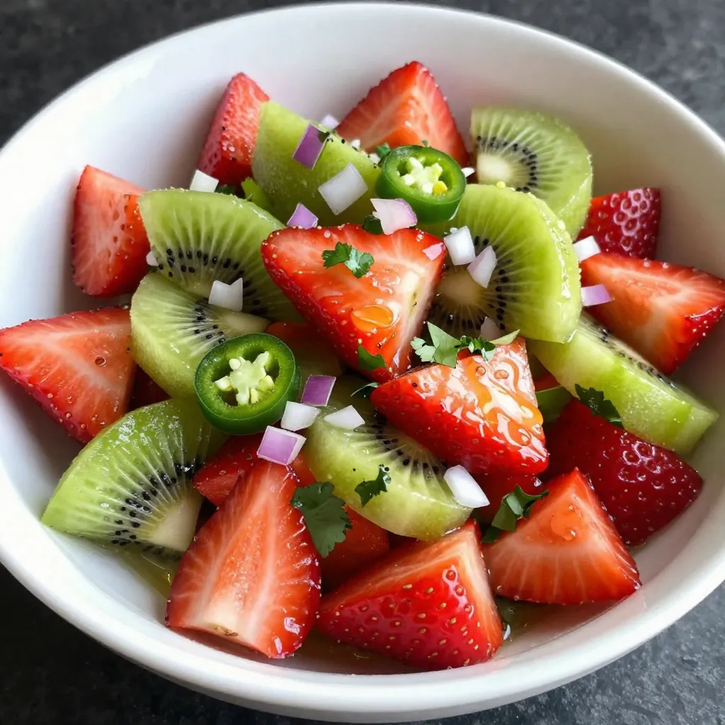 Strawberry Kiwi Salsa Fresh and Flavorful Delight