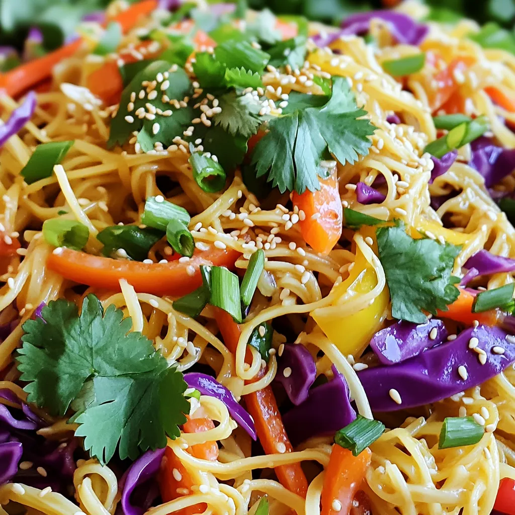 Minute Sesame Ginger Noodle Salad Refreshing and Quick