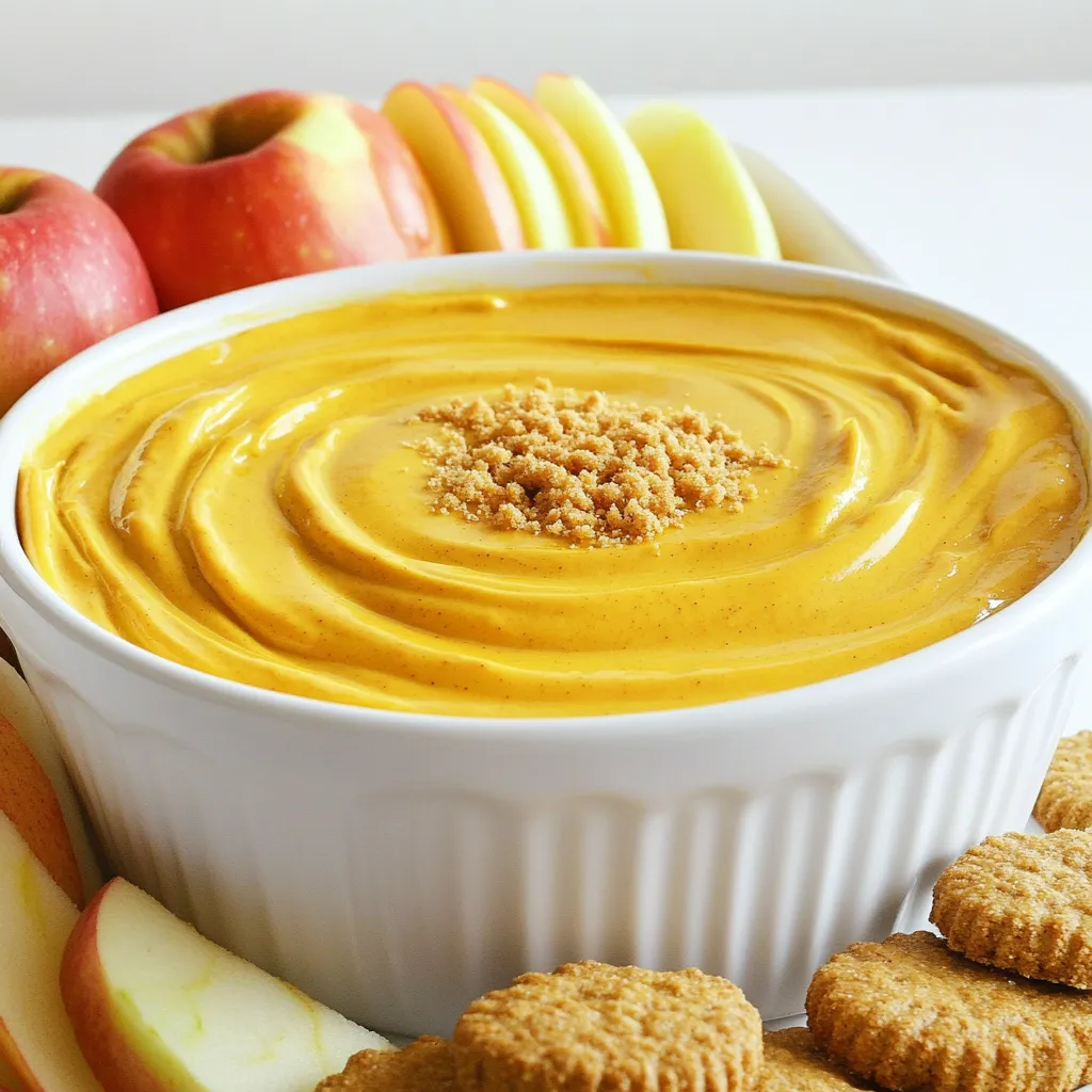 No-Bake Pumpkin Spice Cheesecake Dip Delightful Treat