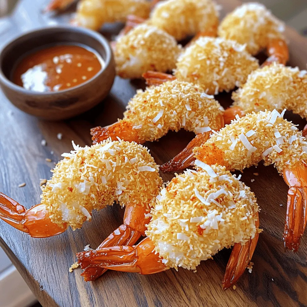 Air Fryer Crispy Coconut Shrimp Easy and Delicious Meal
