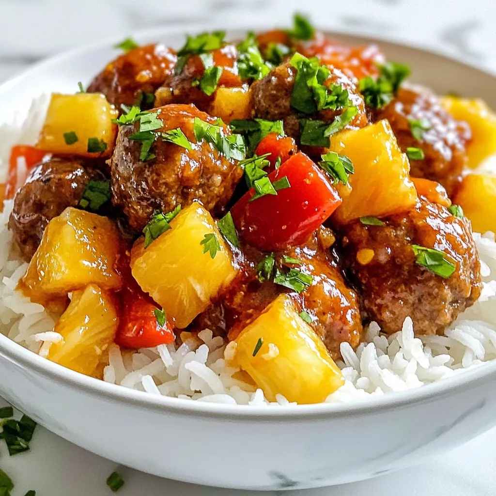 Sweet and Sour Meatballs Flavorful and Easy Recipe