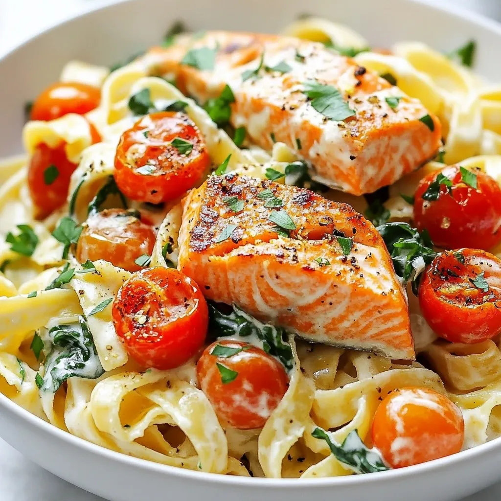 Cajun Salmon Pasta for a Flavorful Dinner Experience